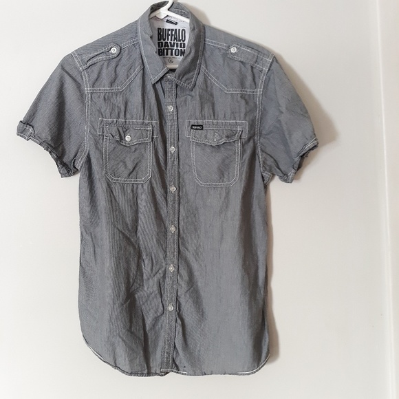 Buffalo David Bitton Mens Size Small Button Down - Picture 1 of 4